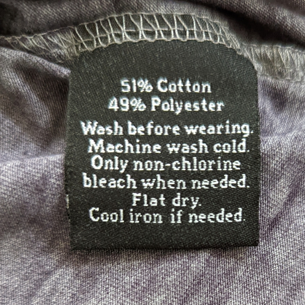 Rock & Republic Top Womens Sz L Frost Gray Cutout Scoop Neck Tee NWT - Picture 6 of 9